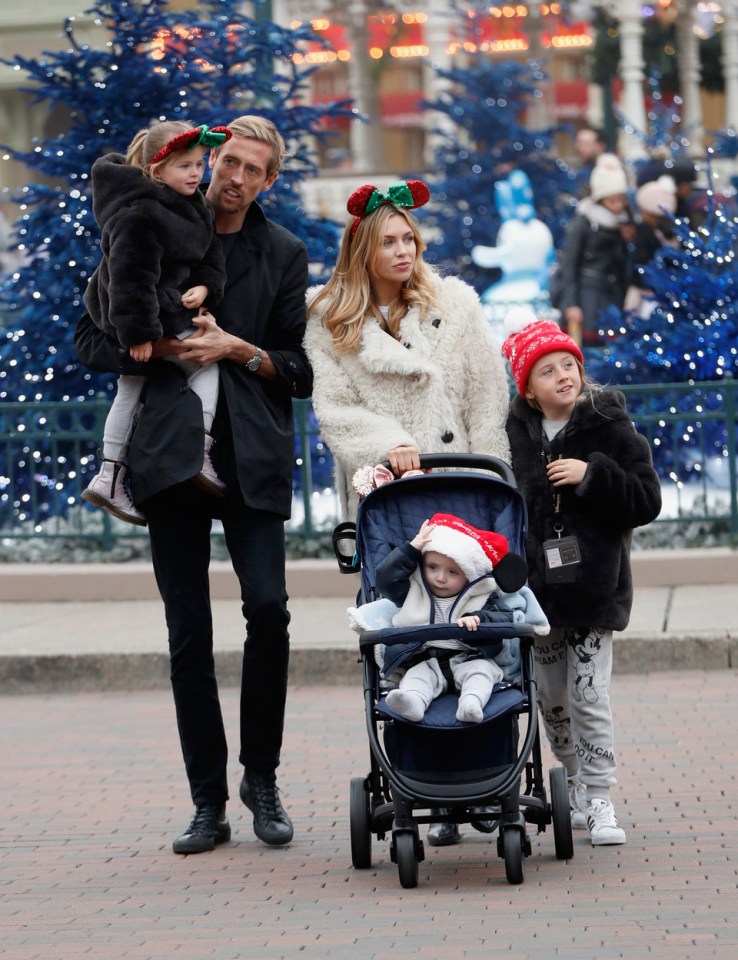 Abbey Clancy has told how eldest son Johnny, in the pram, is her favourite