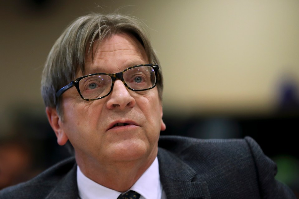 Guy Verhofstadt said MEPs would wait until the package is fully ratified by Westminster before giving the sign off