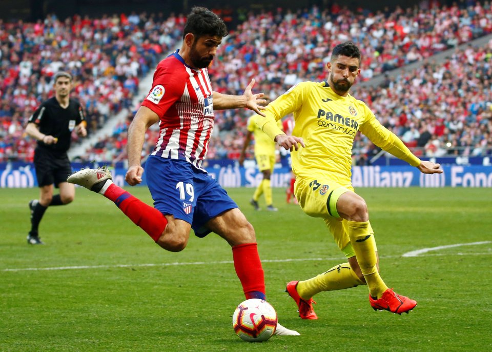  Atleti sit third in the table with Villarreal ninth