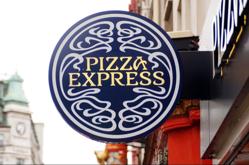 Pizza express is in debt