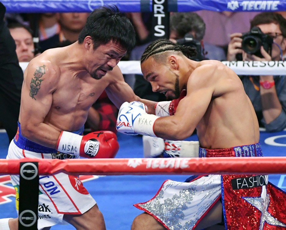 Pacquiao defeated Keith Thurman in his latest fight, becoming the oldest world welterweight champion