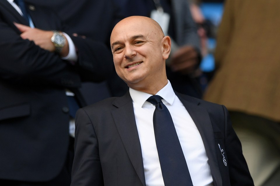  Spurs chairman Daniel Levy would love for their new stadium to be home to a European NFL franchise