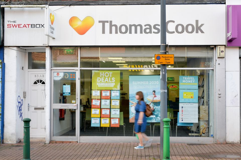  Hays Travel has agreed to buy 555 stores from Thomas Cook