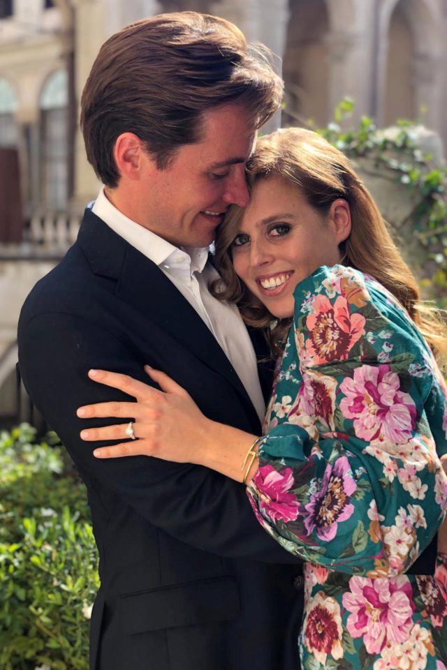  Beatrice recently got engaged to partner Edoardo Mapelli Mozzi