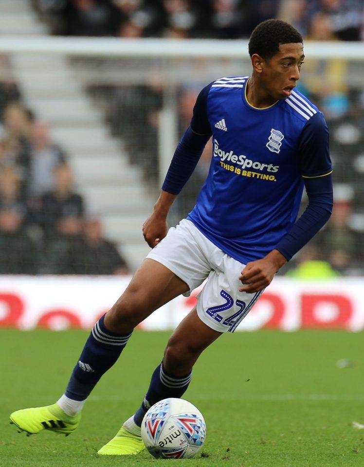 Bellingham became Birmingham City's youngest ever player last year