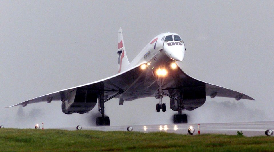  Concorde's triangular 'delta wings' meant it had a much higher takeoff speed than other aircraft