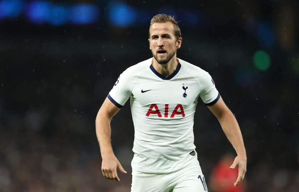  Harry Kane has scored seven goals in nine games this season