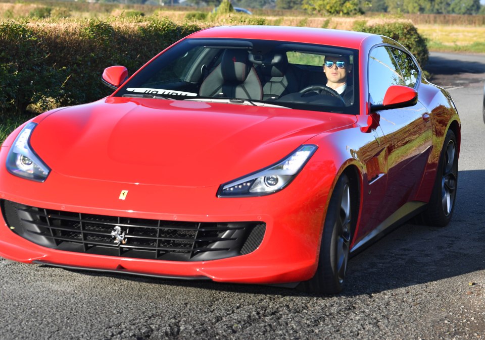  Nemanja Matic rolled into work in his Ferrari