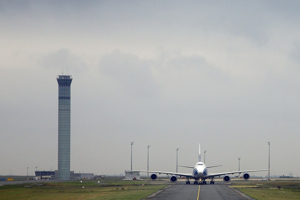  Air traffic controller Gilles Logelin watched the disaster unfold from the tower on the left as he tried to warn the pilots of the danger