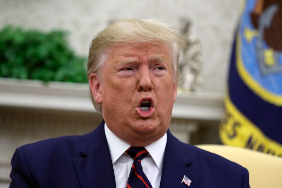 Donald trump has whacked a raft of European products with 25 per cent tariffs in a move he described as a ‘big win’ for America