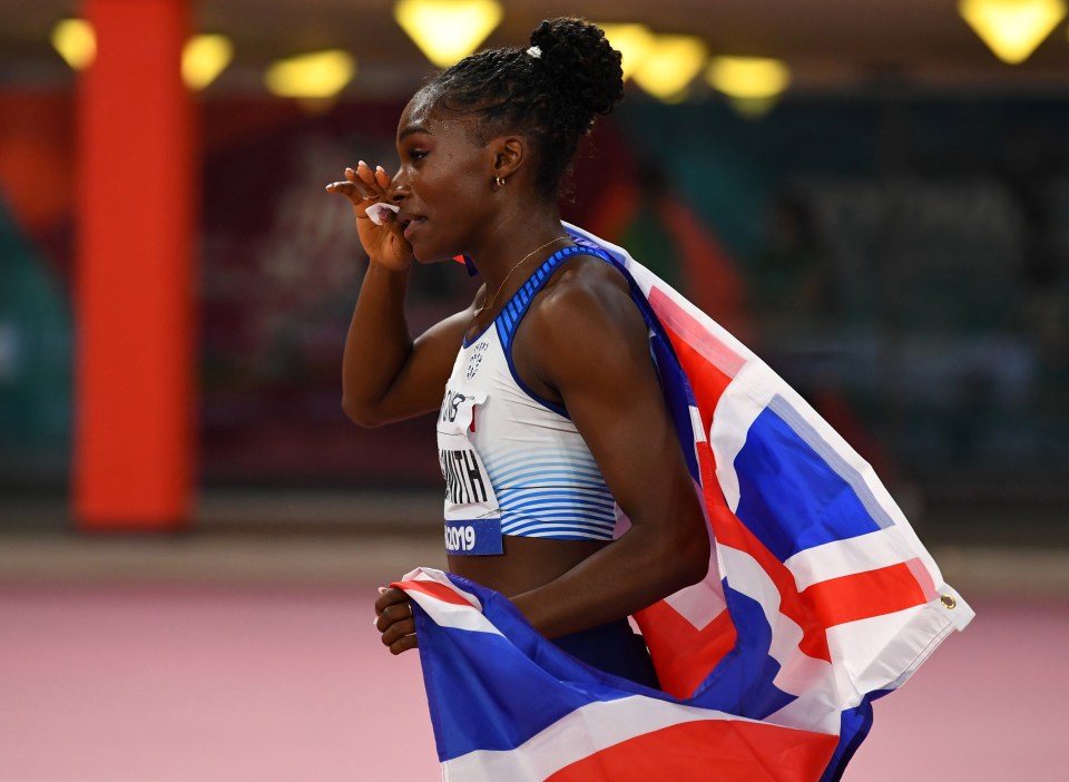  Dina Asher-Smith became Britain's Golden Girl with a stunning 200m victory in Doha