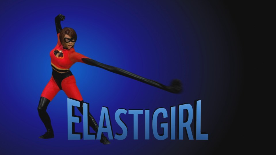  Katya Jones stars as Elastigirl