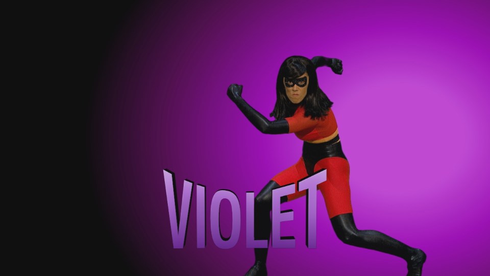  Janette Manrara took on Violet in the photoshoot