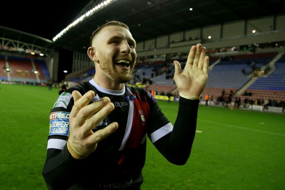  Jackson Hastings was named Steve Prescott Man of Steel after an impressive campaign for Salford Red Devils