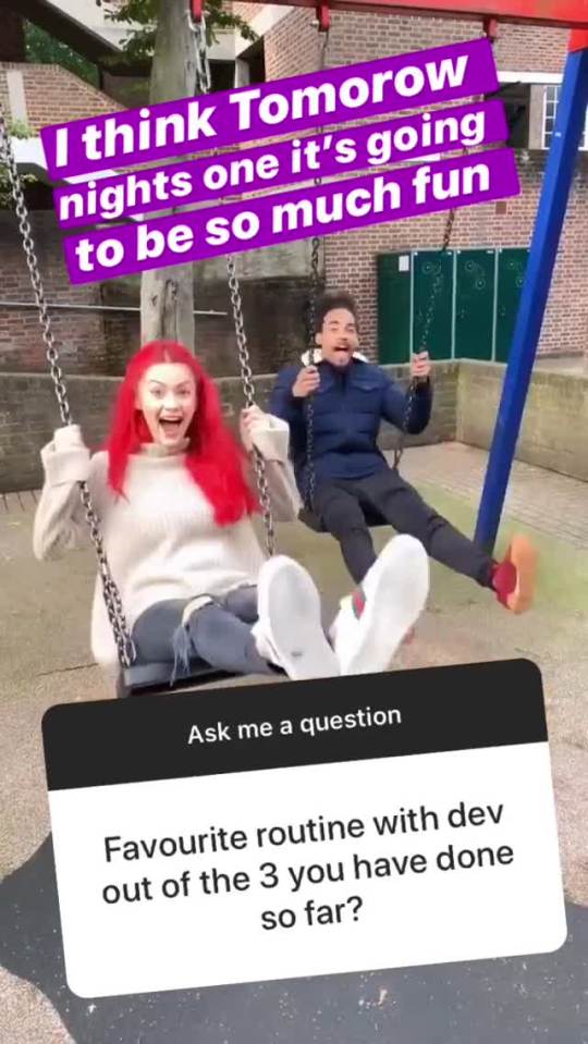  Dianne and Dev have become good pals since meeting on Strictly