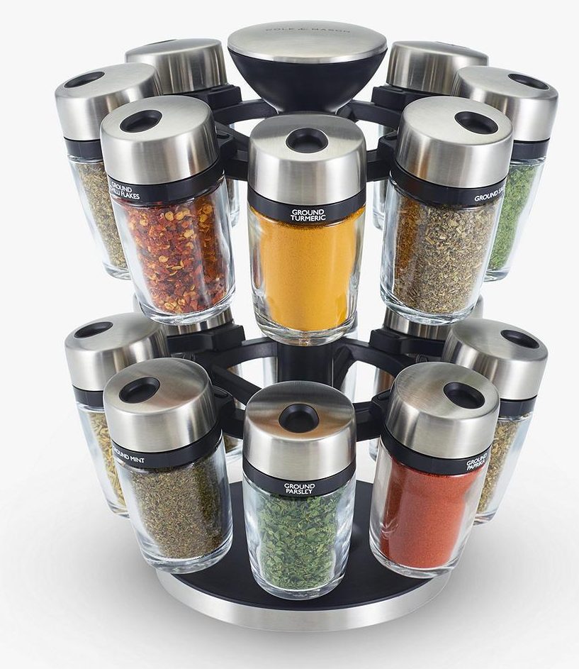  You can grab this John Lewis spice rack for £51.99