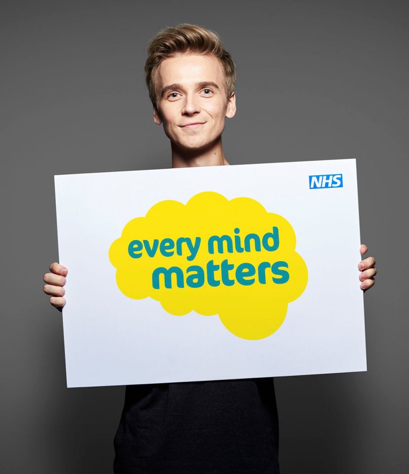  Strictly star and YouTuber Joe Sugg is one of the stars getting behind the campaign