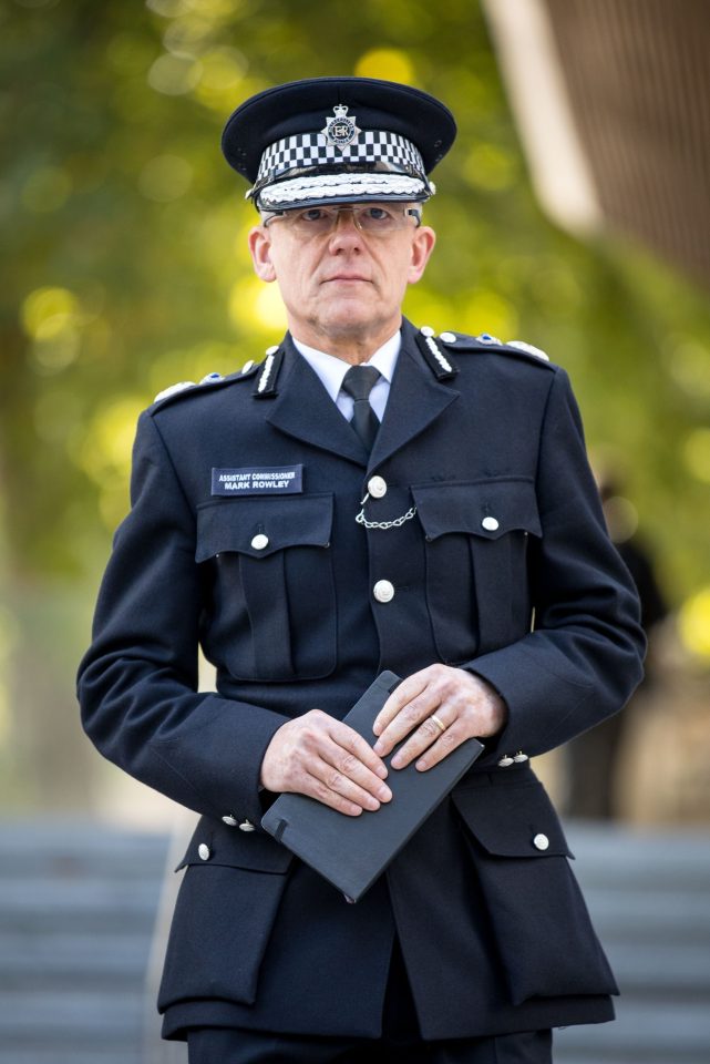  Sir Mark Rowley is the former Met Assistant Commissioner and Chief of Counter Terrorism Policing