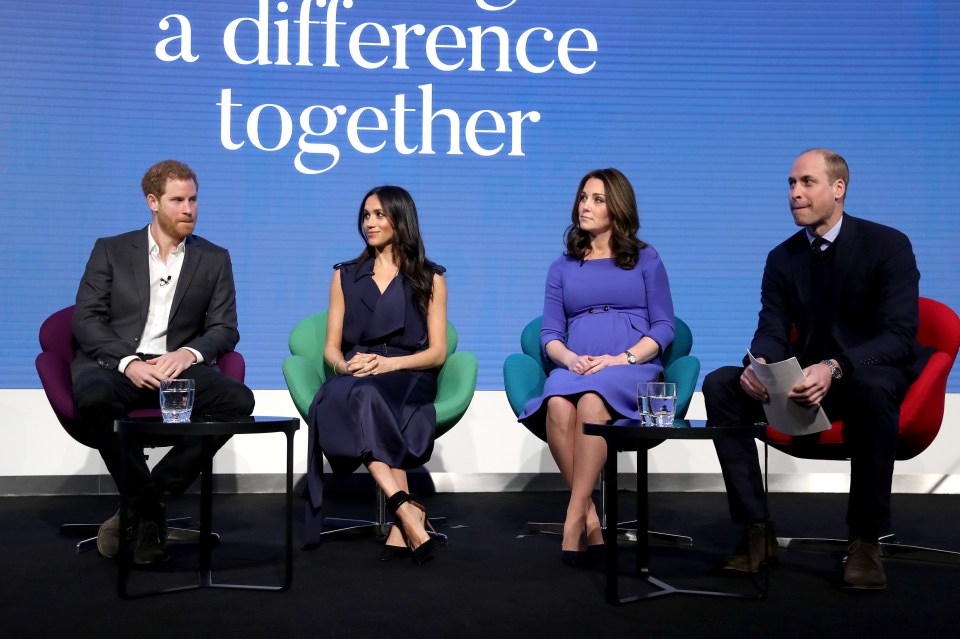 The Duke of Sussex, the Duchess of Sussex, the Duchess of Cambridge and the Duke of Cambridge who will voice a new mental health campaign 