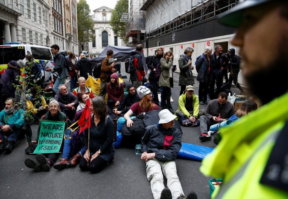  Activists are vowing to shut down Westminster as they demand urgent action on climate change