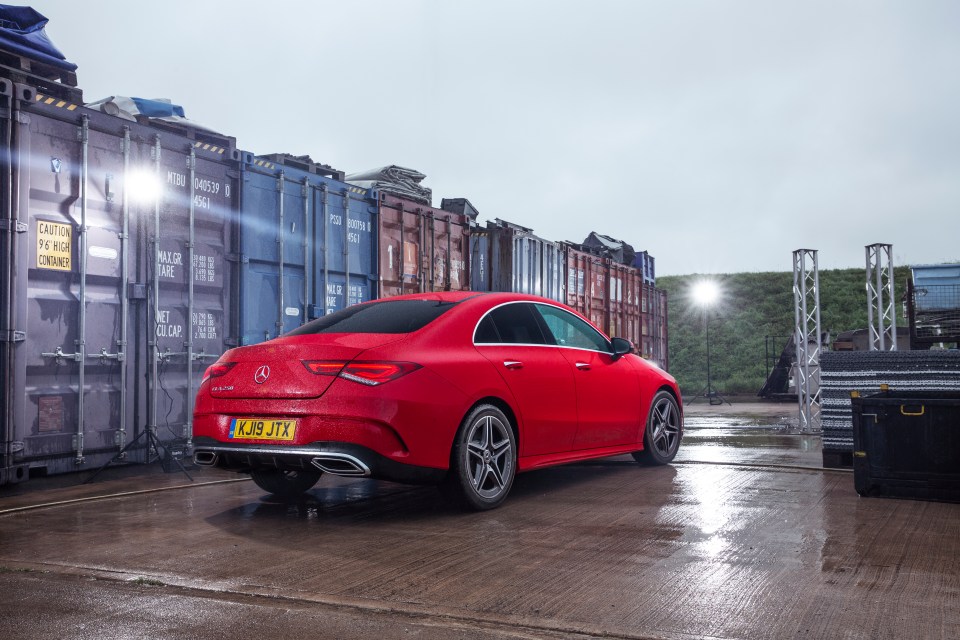 The CLA 250 is the fastest, most powerful version punching out 224 horses