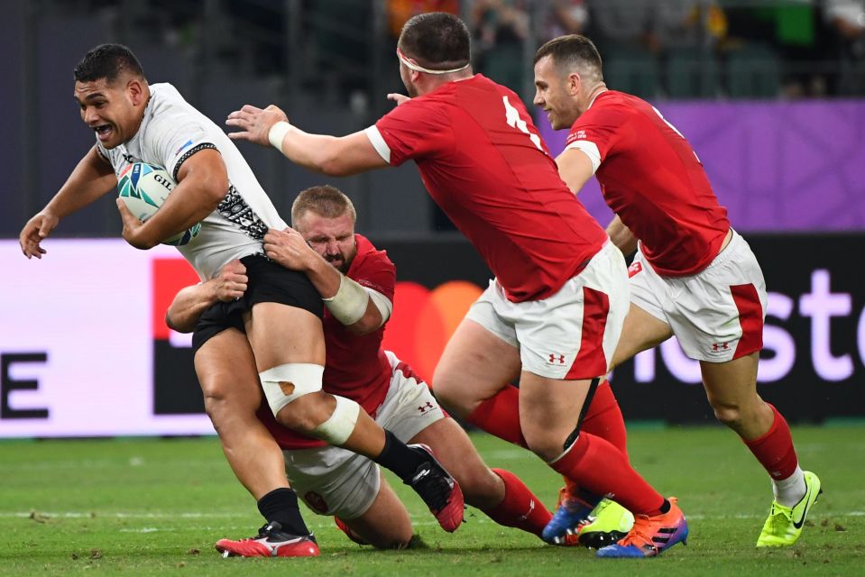 The hooker featured in all four of Fiji's matches at the World Cup, starting against Australia and Wales