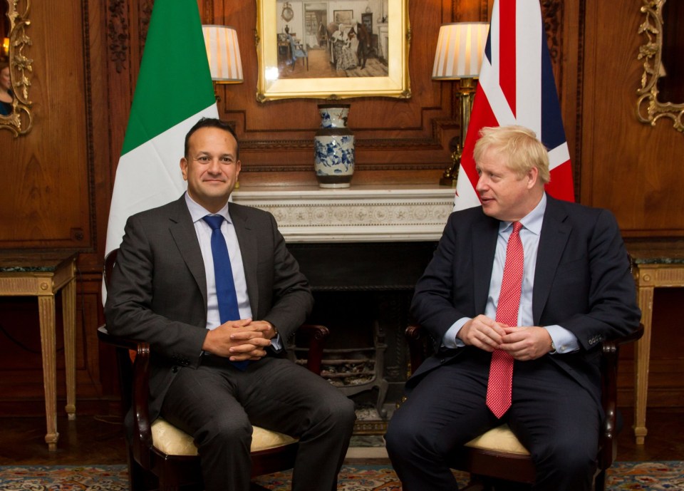  Leo Varadkar and Boris Johnson pictured ahead of private talks in a bid to break the Brexit deadlock