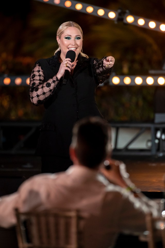  We'll see Hayley Hasselhoff perform in front of Simon Cowell in last week's show