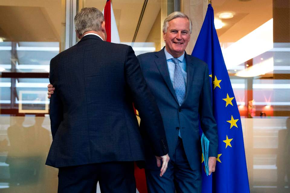  Michel Barnier, the EU's chief negotiator, has said a 'lot of work remains to be done'