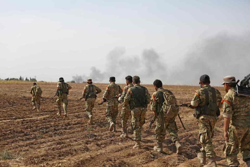 They have joined the offensive against Kurdish-controlled areas in northeastern Syria 