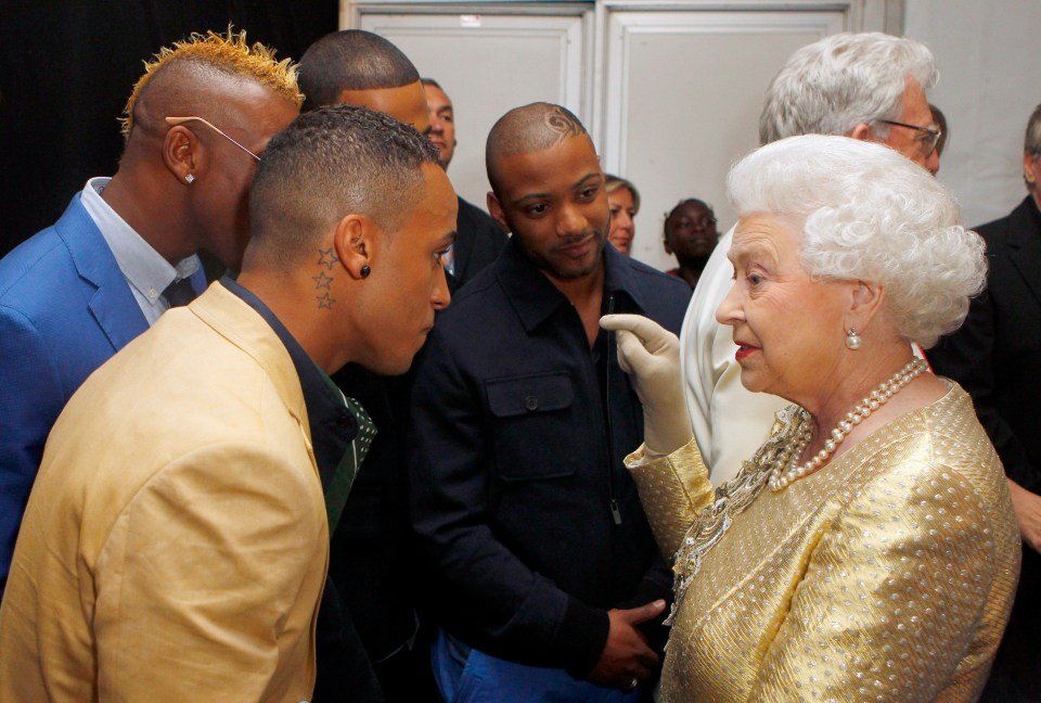 The Queen told JLS that she was a fan of their music, according to former band member JB Gill