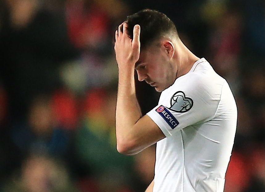  Michael Keane was at fault for both of the goals England conceded