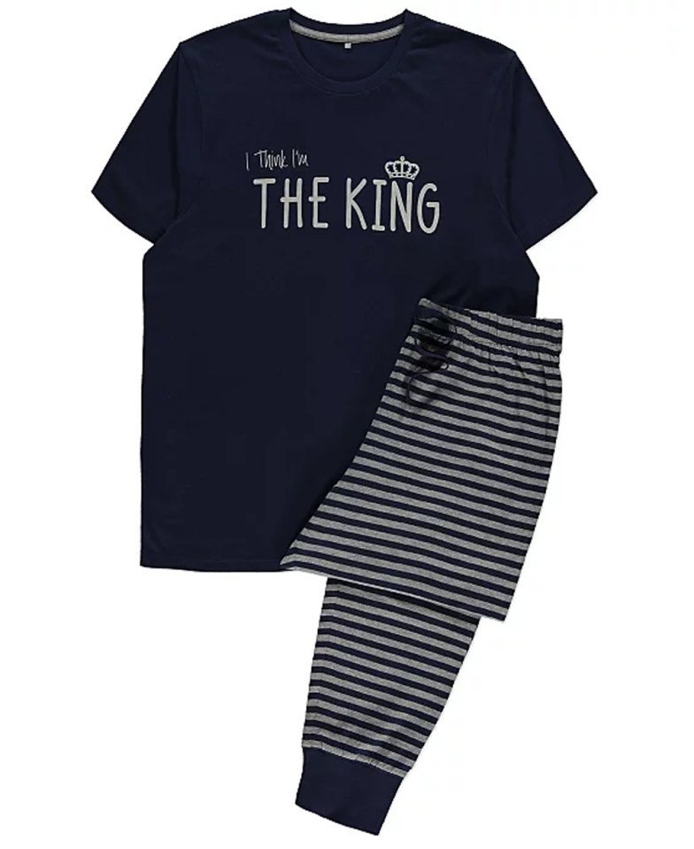 Dads can wear an ‘I think I’m the King’ set