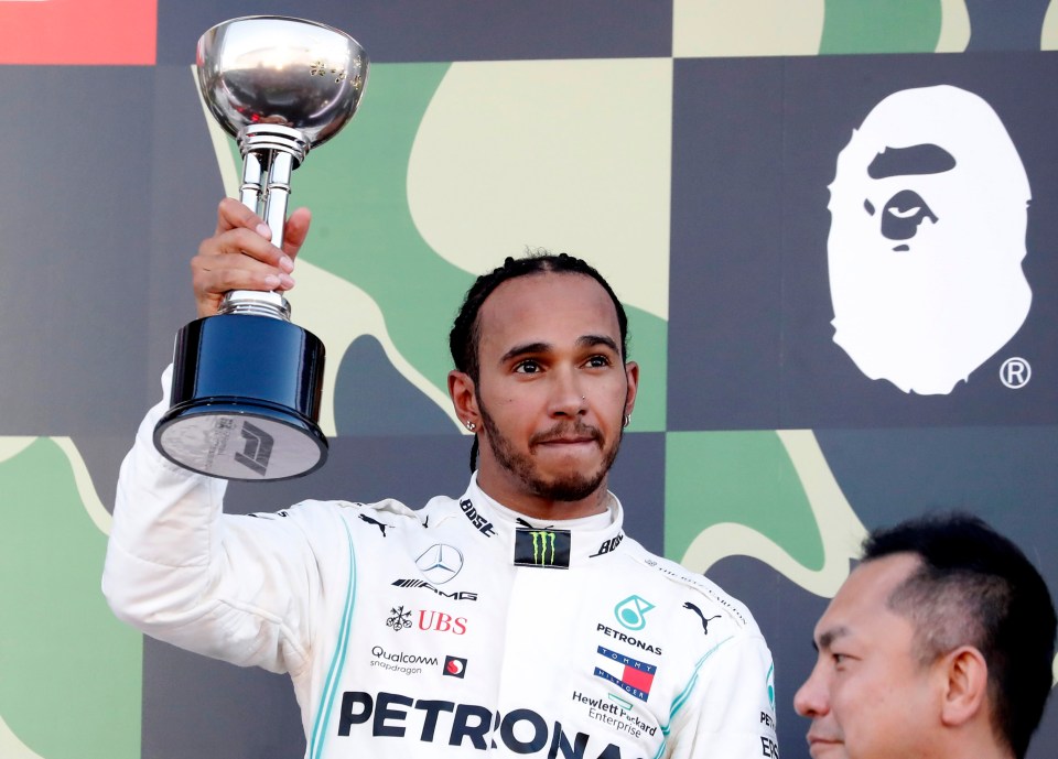 The Brit finished third in Japan, behind team-mate Valtteri Bottas and Ferrari's Sebastian Vettel