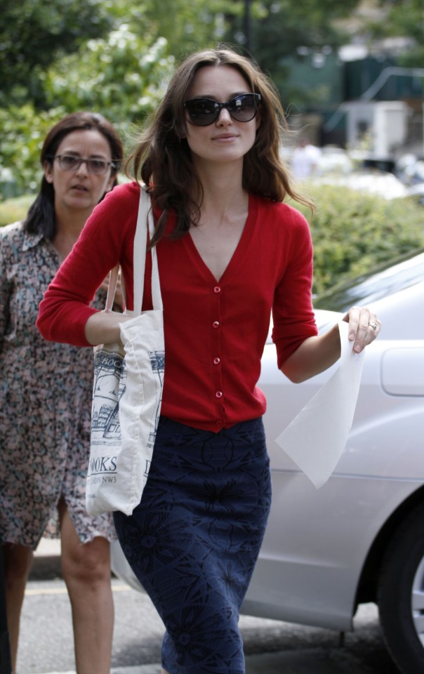  Style icon Keira Knightley pulled off the look, too