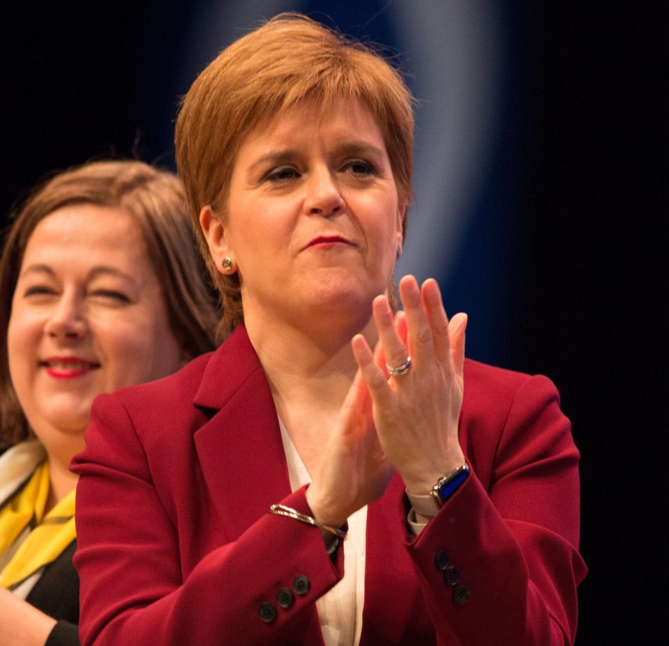  Nicola Sturgeon admitted that an independent Scotland would have a hard border with England