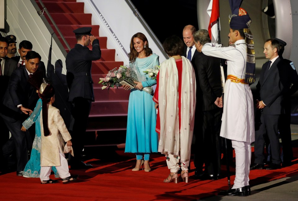  Their visit to the country is the first official one to be made by the royal family since 2006