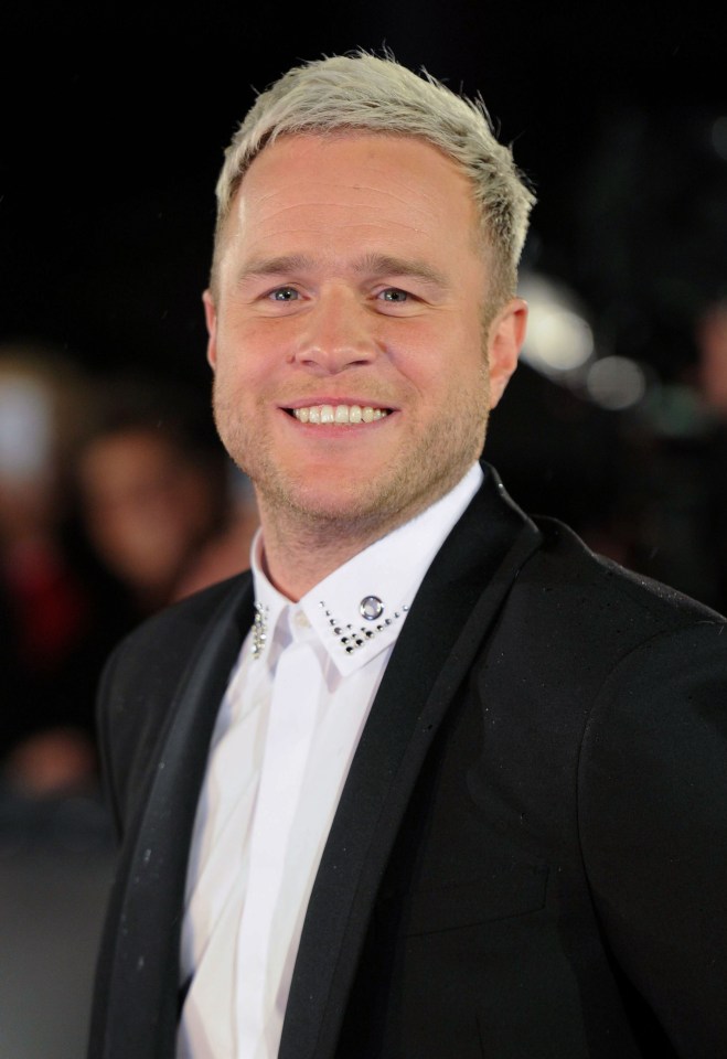  Olly Murs unveiled his new bleach blond crop as he attended The Voice UK launch in Manchester last night