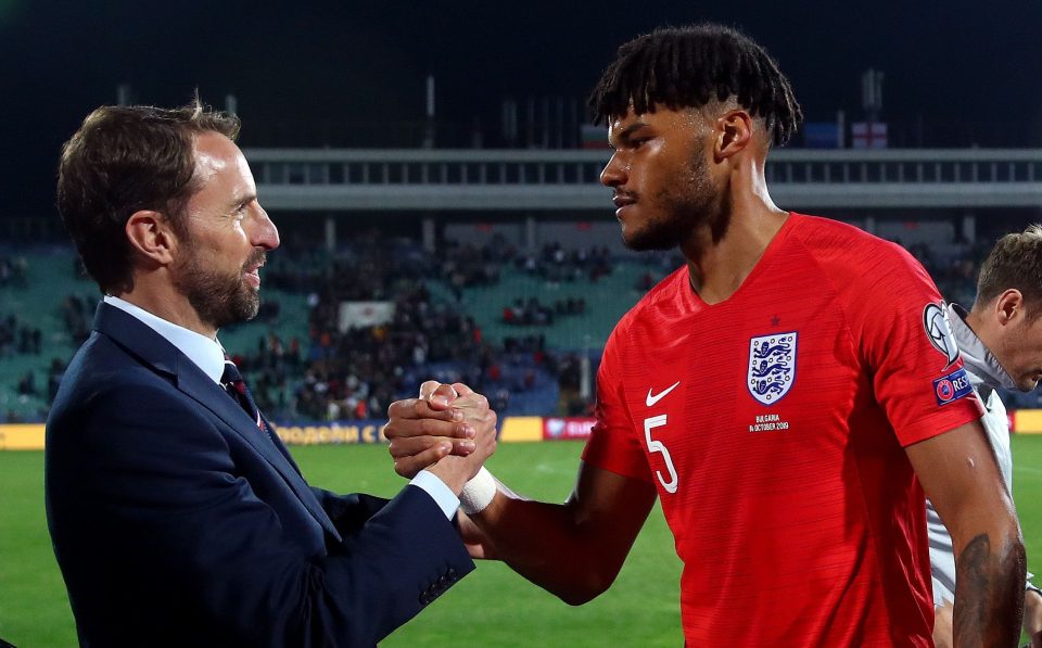  Southgate led a united England team in the fight against racism in Sofia