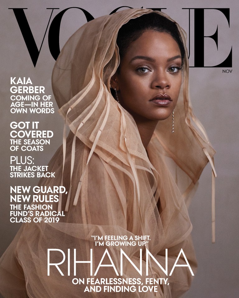  Vogue's November 2019 issue will be available nationwide on October 22