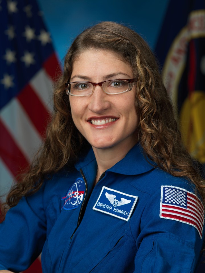  Christina Koch was supposed to take part in an all-female spacewalk earlier this year, but the attempt was cancelled at the last minute