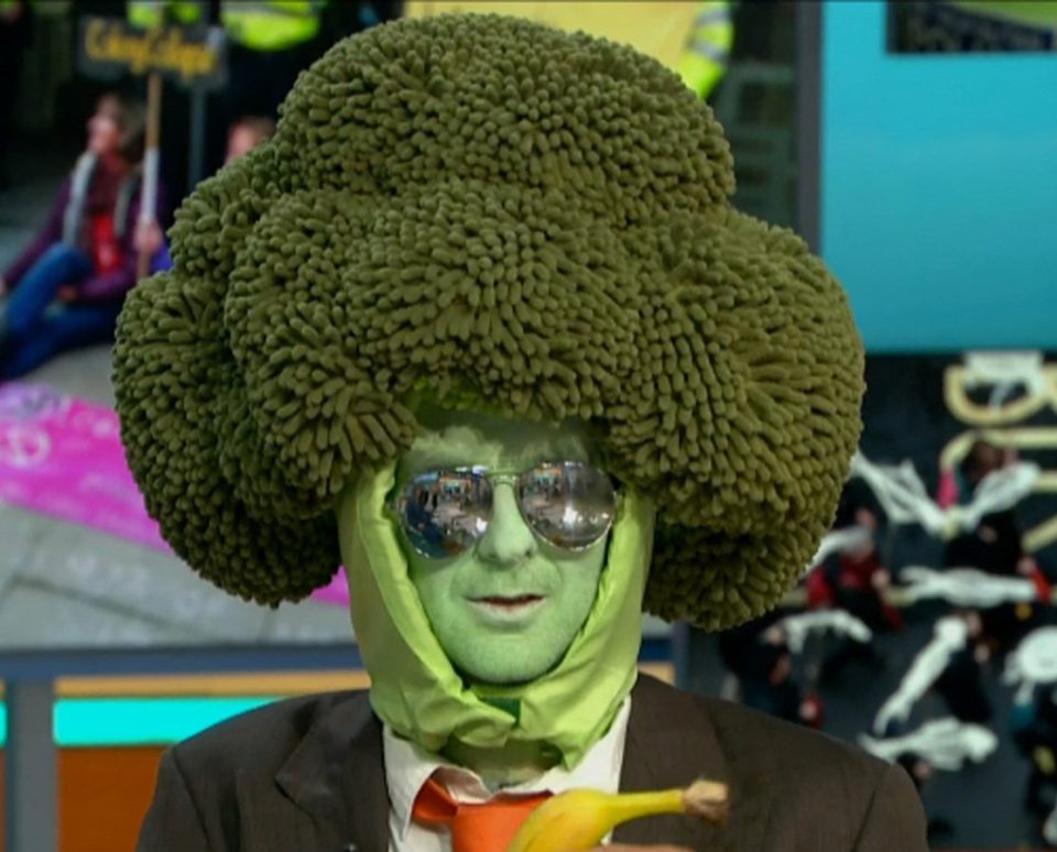  'Mr Broccoli' Roland Everson preached on Good Morning Britain about saving the environment