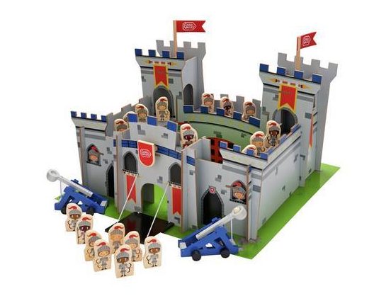  The Chad Valley Knights Wooden Castle has 50 per cent off, and you can add this weeks discount on top