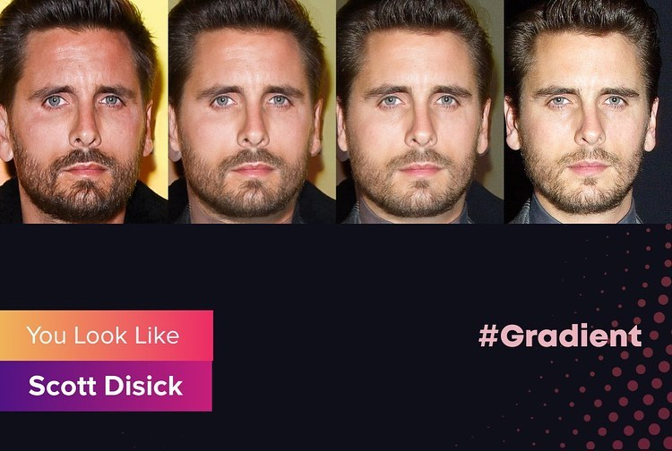  Scott Disick tried the app and was matched with himself