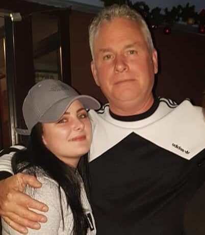  Megan, 20, asked hospital staff to help her dad Paul James, 55, who had collapsed at the entrance