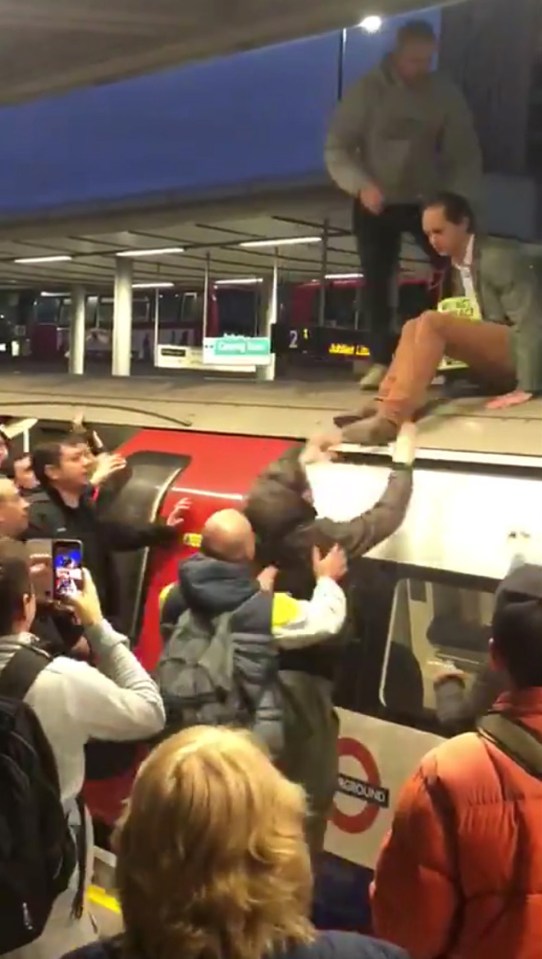  XR protesters sparked fury when they targeted working people, prompting would-be passengers to pull the activists down to the platform and make their views known