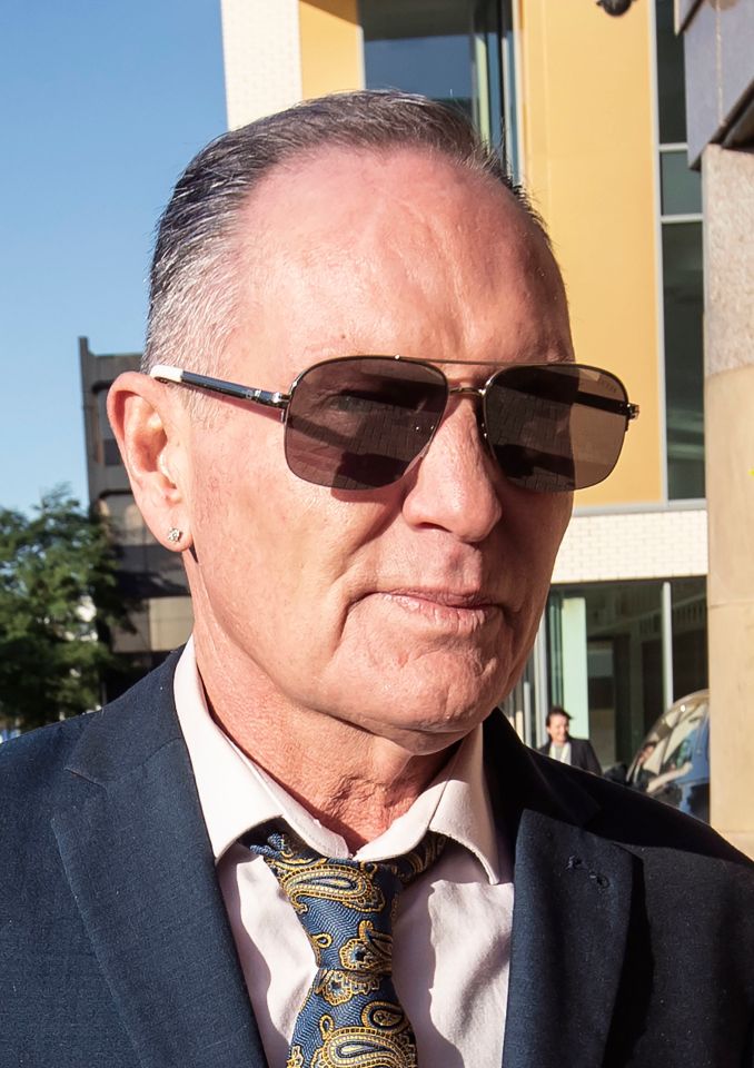  Gascoigne arrives at court today for his sex assault trial