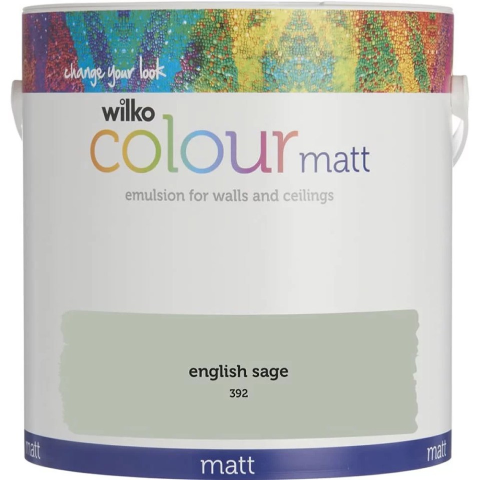  Wilko's English Sage is a dupe for the colour of the year for 2020