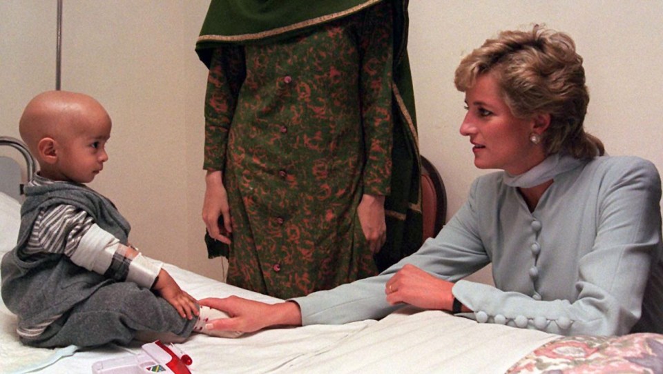 Kate is following in Princess Diana’s footsteps after she visited the hospital in 1996