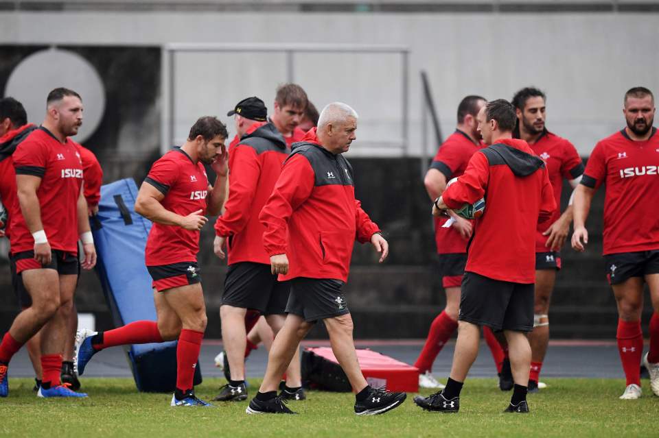  Gatland has put the finishing touches to preparing his Wales side for their World Cup quarter-final against France